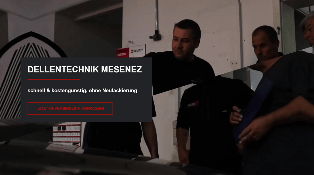 Dellendoktor Coesfeld - ↗️Dellentechnik-Mesenez: ✔️Hagelschaden, Beulendoktor, Smart Repair, Lackiererei